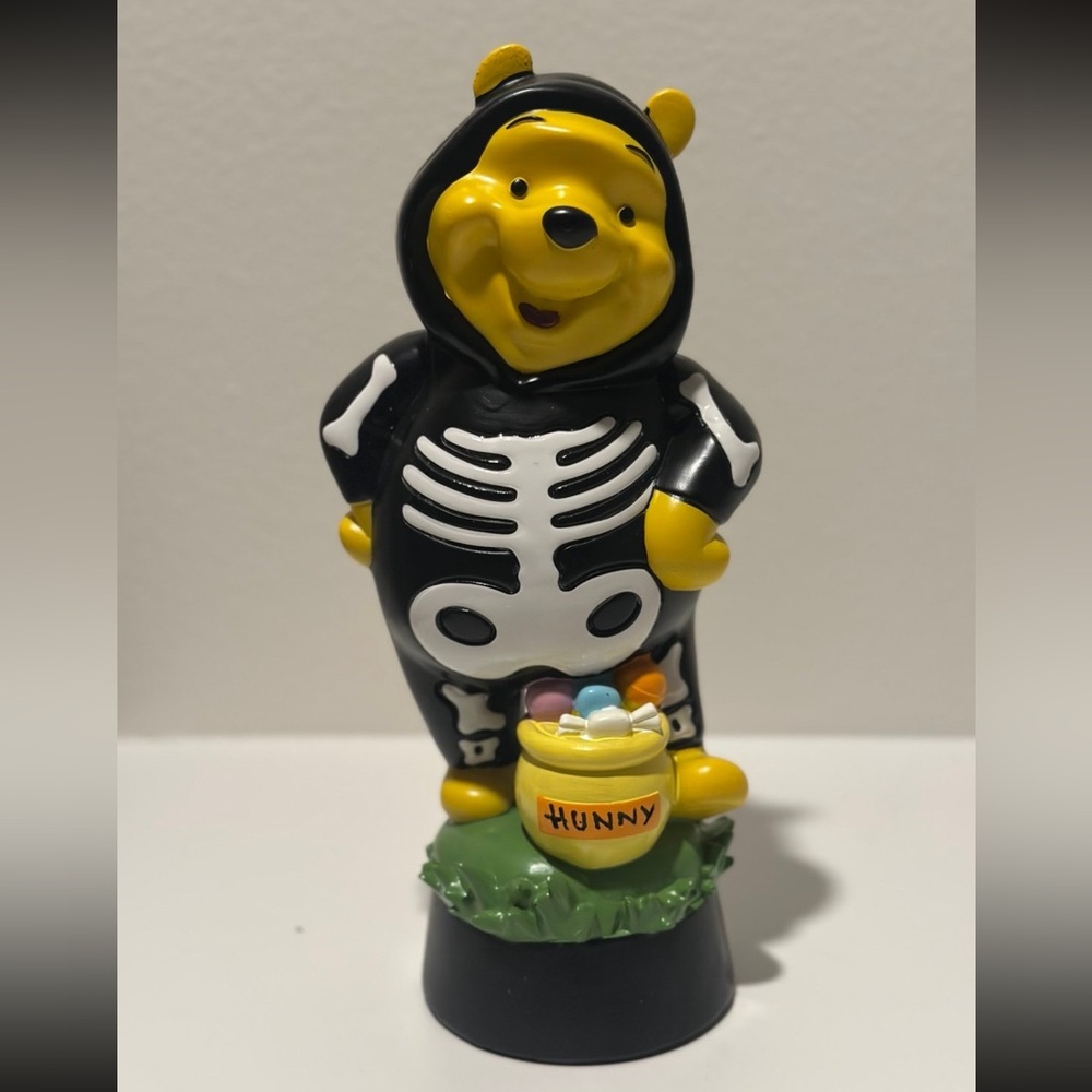 Disney Winnie the Pooh Halloween Skeleton Figurine